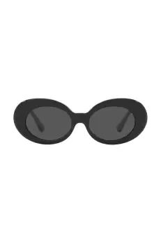 Versace ochelari de soare femei, culoarea negru imagine