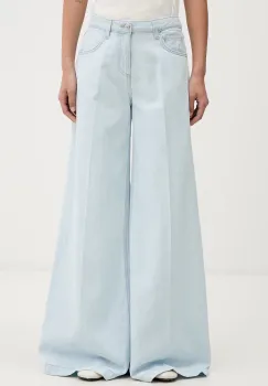 ViCOLO blugi wide leg pentru femei imagine