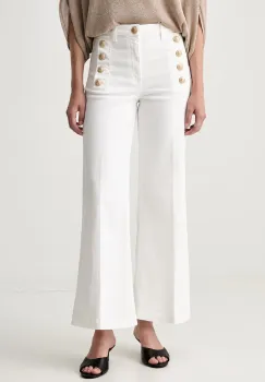 ViCOLO blugi wide leg pentru femei imagine