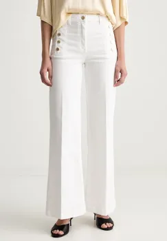 ViCOLO blugi wide leg pentru femei imagine