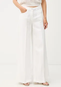 ViCOLO blugi wide leg pentru femei imagine