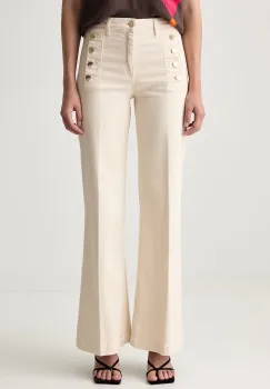 ViCOLO blugi wide leg pentru femei imagine