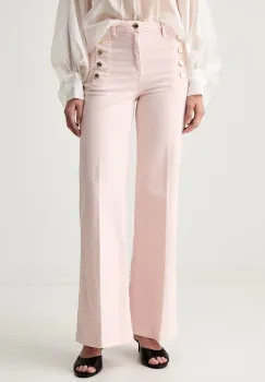 ViCOLO blugi wide leg pentru femei imagine