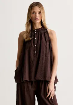 ViCOLO bluza tip camasa pentru femei din bumbac imagine