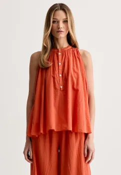 ViCOLO bluza tip camasa pentru femei din bumbac imagine