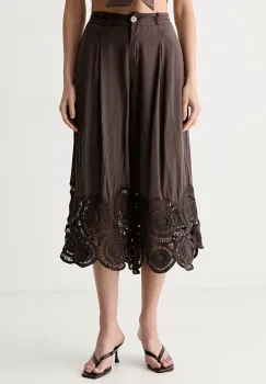 ViCOLO pantaloni culottes pentru femei din bumbac imagine