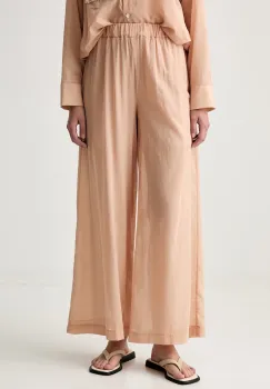 ViCOLO pantaloni palazzo pentru femei din bumbac imagine