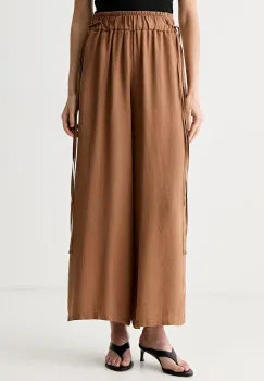ViCOLO pantaloni pentru femei din lyocell imagine