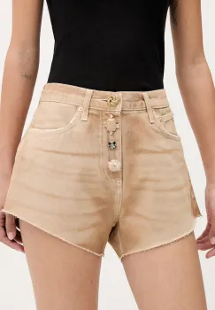 ViCOLO Pantaloni scurti pentru femei din denim imagine