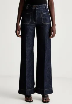 Victoria Beckham blugi wide leg pentru femei Alina imagine