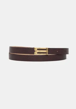 Victoria Beckham curea pentru femei din piele imagine