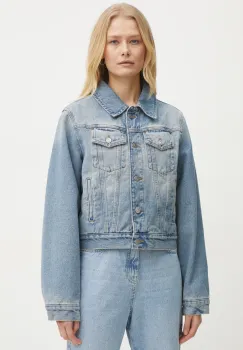 Victoria Beckham geaca jeans femei, de tranzitie, 1125DJK006006A imagine