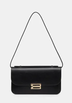 Victoria Beckham geanta piele culoarea negru, B425AAC006932A imagine