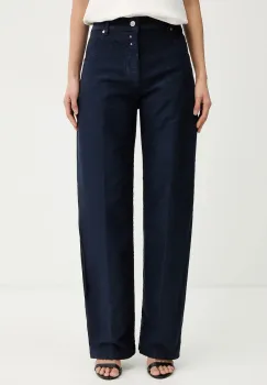 Victoria Beckham pantaloni de bumbac imagine
