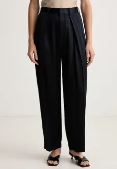 Victoria Beckham  pantaloni de costum pentru femei cu acetat Cecilia imagine