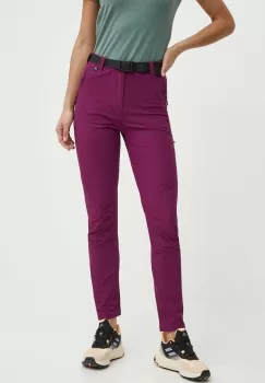 Viking pantaloni de exterior Expander femei, culoarea violet imagine