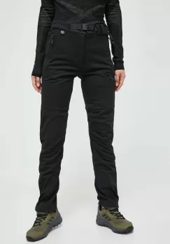 Viking pantaloni de exterior Summit Warm 2.0 culoarea negru imagine