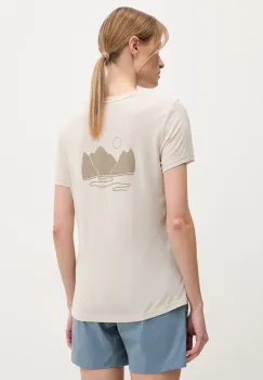 Viking tricou sport Morain culoarea bej imagine