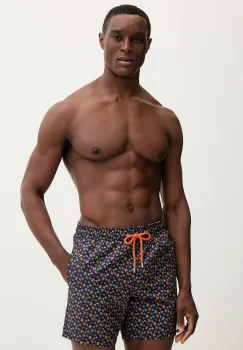 Vilebrequin pantaloni scurti de baie MOOREA culoarea bleumarin, MOODB139 imagine