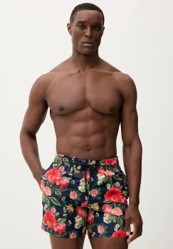 Vilebrequin pantaloni scurti de baie MOOREA culoarea bleumarin, MOODB501 imagine