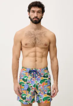 Vilebrequin pantaloni scurti de baie pentru barbati MOOREA imagine