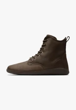 Vivobarefoot ghete de piele SCOTT IV barbati, culoarea maro, 301133 imagine
