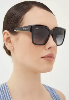 VOGUE ochelari de soare femei, culoarea negru, 0VO5553S imagine