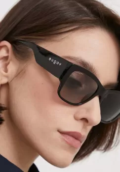 VOGUE ochelari de soare femei, culoarea negru imagine