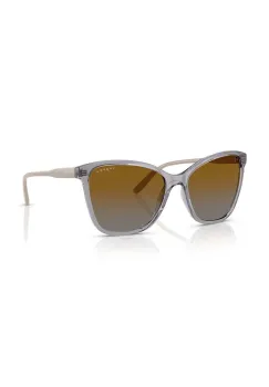 VOGUE ochelari de soare femei, culoarea transparent imagine