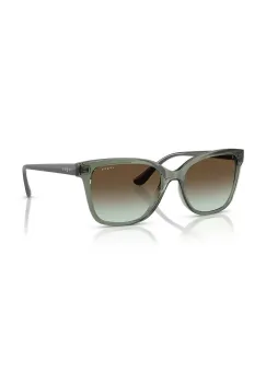 VOGUE ochelari de soare femei, culoarea verde imagine