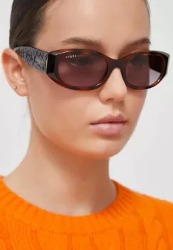 VOGUE ochelari de soare femei, culoarea violet imagine