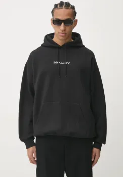 Volcom bluza barbati, culoarea negru, cu gluga, cu imprimeu, A4132419 imagine