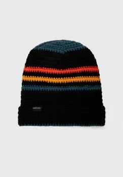 Volcom caciula culoarea negru, din tricot gros imagine