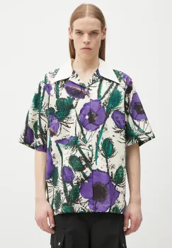 Wales Bonner camasa din bumbac Highlife Bowling imagine