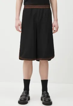 Wales Bonner pantaloni scurti din lana Ossie imagine