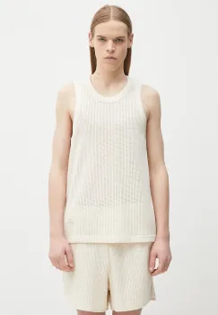 Wales Bonner tricou din bumbac Groove Tank imagine