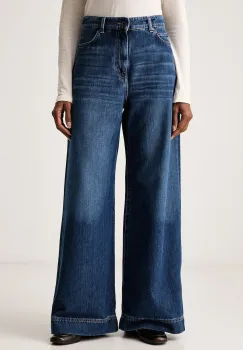 Weekend Max Mara  blugi wide leg pentru femei WKDCIRO imagine