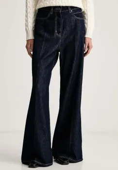 Weekend Max Mara  blugi wide leg pentru femei WKDSPORT imagine