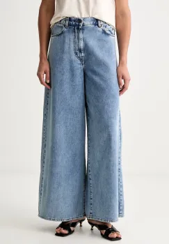 Weekend Max Mara blugi wide leg pentru femei WKDZATTERA imagine