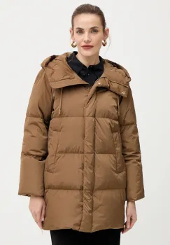 Weekend Max Mara geaca de puf NEWBEMBO culoarea maro, de iarna, 2525496072600 imagine