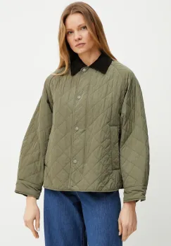 Weekend Max Mara geaca din amestec de lana culoarea verde, de tranzitie, oversize, 2515481071600 imagine