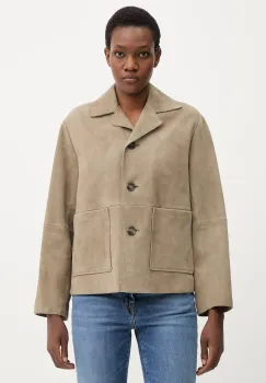 Weekend Max Mara geaca din piele intoarsa PALCHI imagine