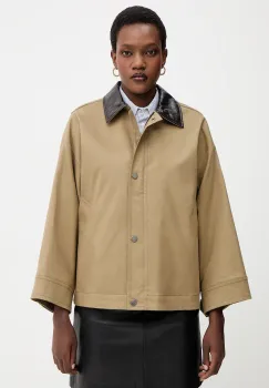 Weekend Max Mara geaca DOREMA culoarea verde, de tranzitie, 2525086061600 imagine