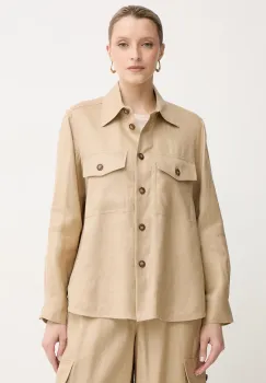Weekend Max Mara geaca tip camasa pentru femei, din in imagine