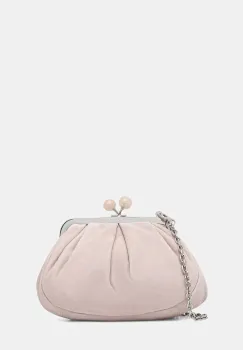 Weekend Max Mara geanta de mana din piele intoarsa AVALOIS imagine