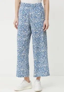 Weekend Max Mara pantaloni de matase femei, drept, high waist, 2515131082600 imagine