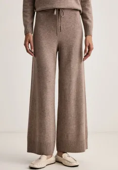 Weekend Max Mara  pantaloni de trening pentru femei din lana WKDZINCO imagine