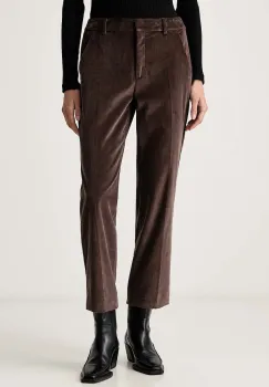 Weekend Max Mara  pantaloni pentru femei din catifea reiata WKDMARRUCA imagine