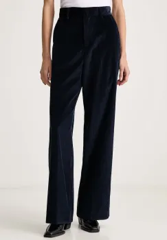 Weekend Max Mara  pantaloni pentru femei din catifea reiata WKDTANIA imagine