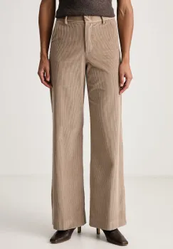 Weekend Max Mara  pantaloni pentru femei din catifea reiata WKDTANIA imagine